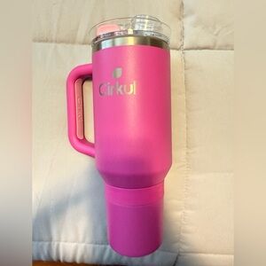 Cirkul Pink Tumbler with Handle